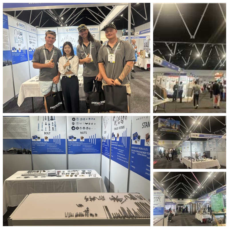 Zhejiang Donghe Machinery Technology Showcases High-Quality Fasteners at The Sydney Building Hardware and Materials Exhibition